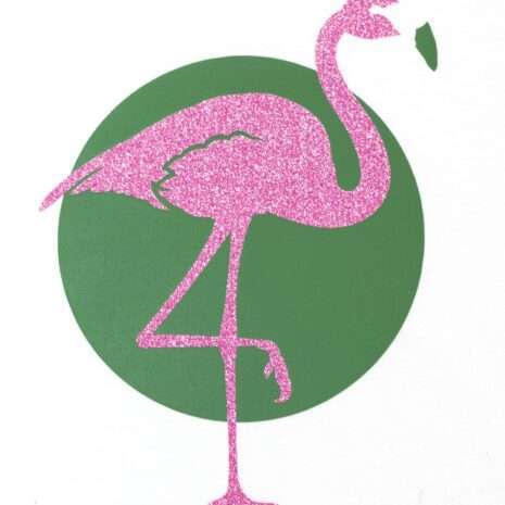 Glitter-FlamingoPink+EW-CadetGreen